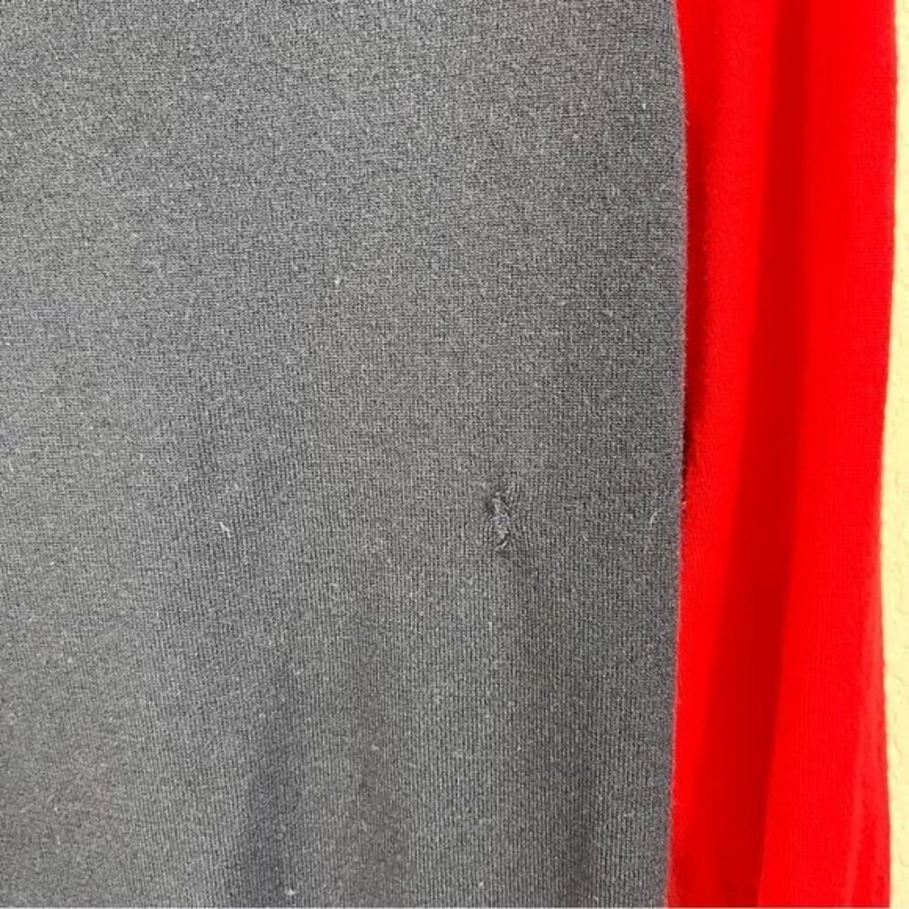 Theory Wool Knit Color Block Sweater - image 3